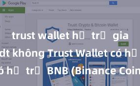 trust wallet hỗ trợ giao dịch usdt không Trust Wallet có hỗ trợ BNB (Binance Coin) không?