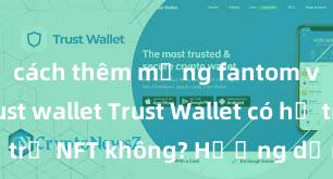 cách thêm mạng fantom vào ví trust wallet Trust Wallet có hỗ trợ NFT không? Hướng dẫn lưu trữ NFT